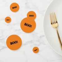Halloween Scary Boo! yeux décoration orange
