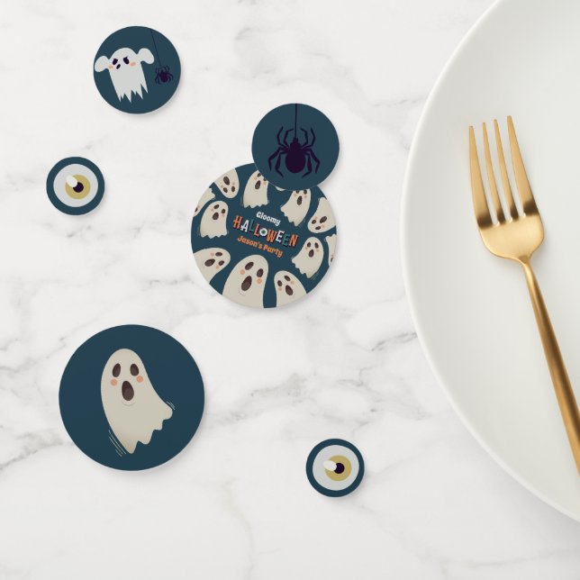 Confettis Halloween sombre - (Groupe)