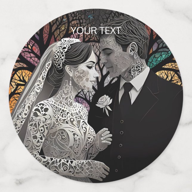 Confettis Idées et cadeaux mariages (Grand verso)