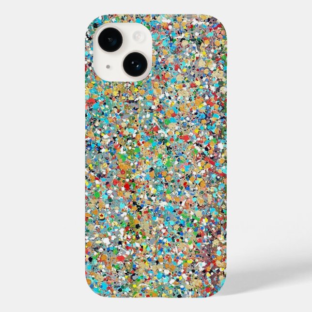 Confettis iPhone Case (Rückseite)