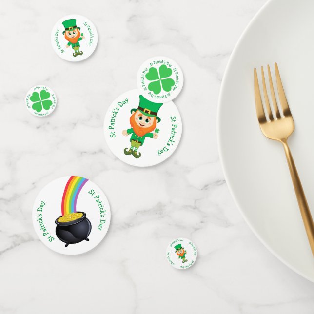 Confettis Irish Leprechaun St Patrick's Day Party (Groupe)