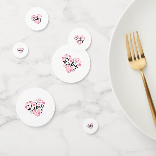 Confettis J'aime Ruby (Groupe)
