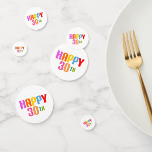Confettis Joyeux 30ème