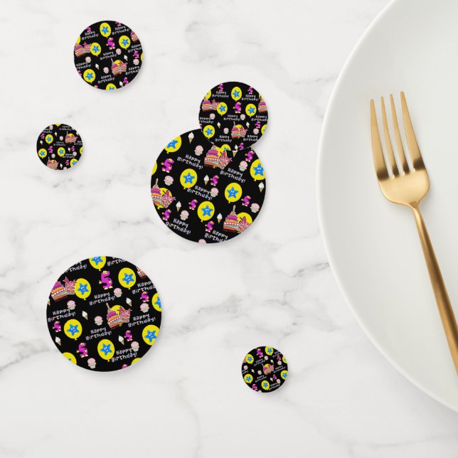 Confettis Joyeux 5 Anniversaire Confetti, #5 Anniversaire No (Groupe)