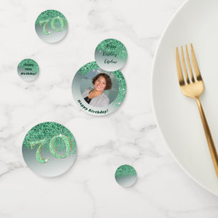 Confettis Joyeux 70e anniversaire Chic Falling Parties scint