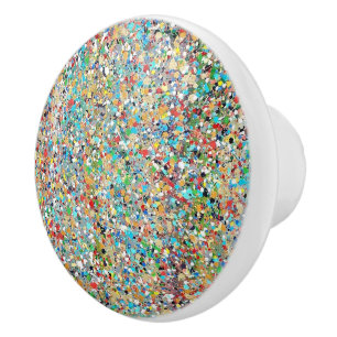 Confettis Keramik Pull Keramikknauf