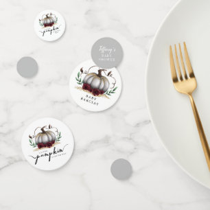 Confettis Le Baby shower d'automne des petits Citrouilles es