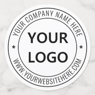 Confettis Logo d'entreprise personnalisé Texte Société Parti