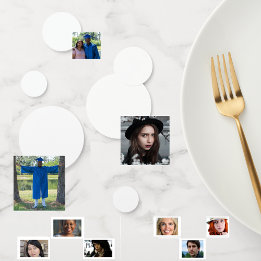 Confettis Mariage Anniversaire Fête Personnalisé Photos Logo