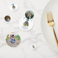 Confettis Modern Adventure Travel Baby shower photo