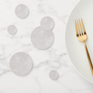 Confettis Motif géométrique beige islamique