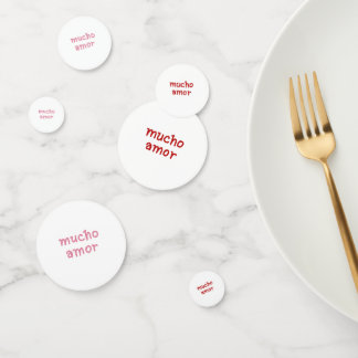 CONFETTIS MUCHO AMOR 