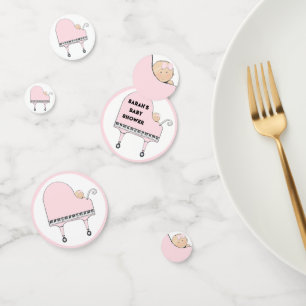 Confettis Musique baby shower