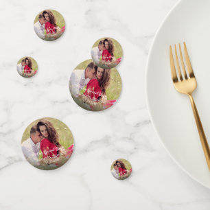 Confettis Notre photo de Mariage de jour spécial