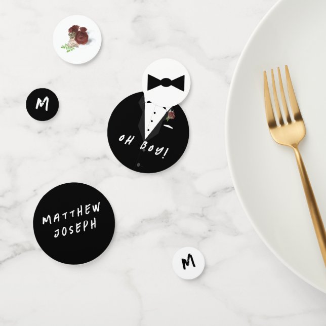 Confettis Oh mon Dieu ! Smoking (Groupe)