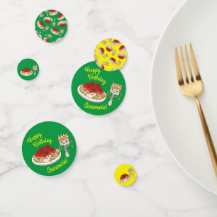 Confettis Parti Anniversaire de enfant de Cute Spaghetti Kaw