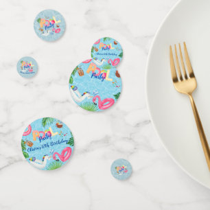 Confettis Partie du pool