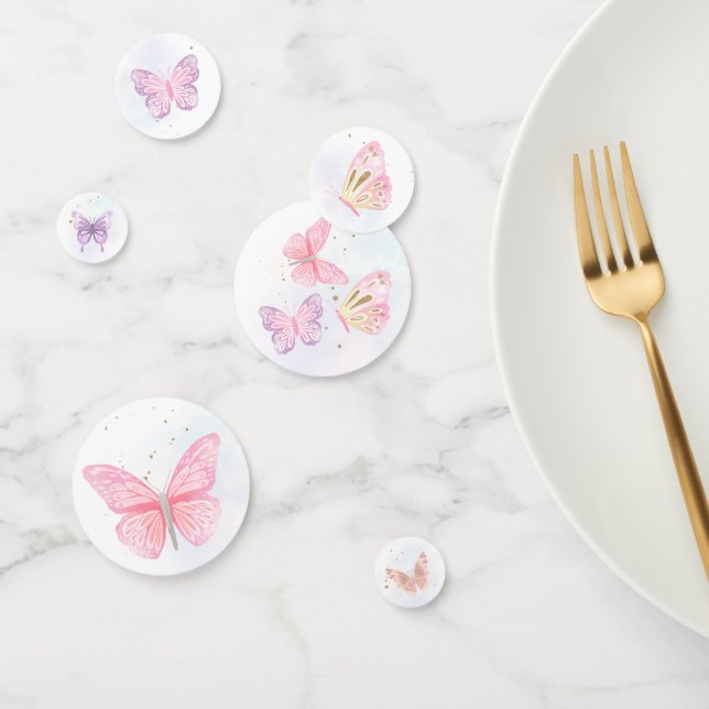 Confettis Parties scintillant Whimsical Pastel Butterfly fêt (Groupe)