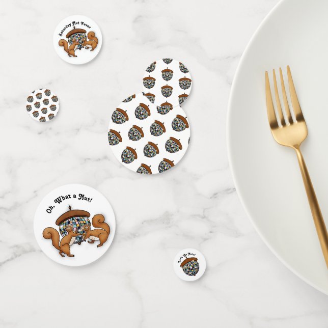 Confettis Party Squirrels Let's Go Nuts (Groupe)