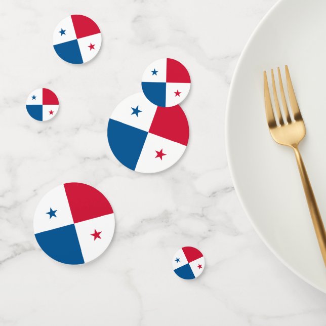 Confettis Pavillon Panama (Groupe)