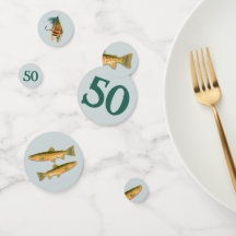 Pêche à la truite Pêcheurs Anniversaire