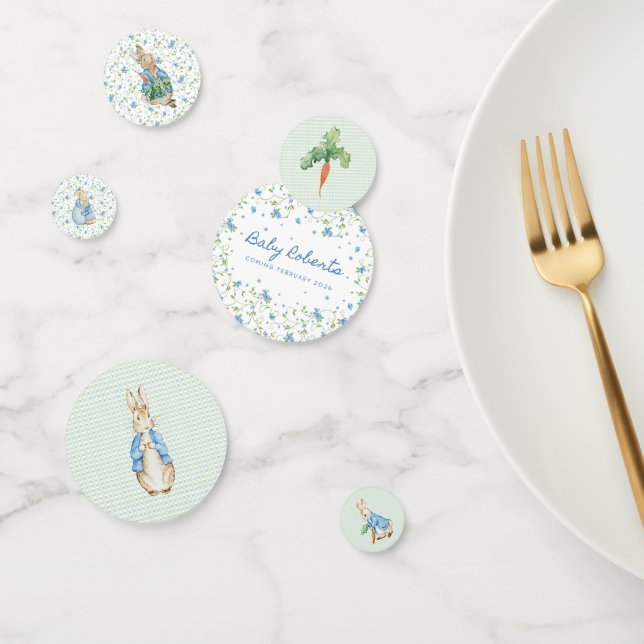 Confettis Peter Rabbit Baby Shower (Groupe)