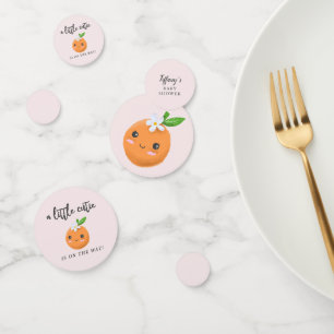 Confettis Petit Baby shower fille Cutie