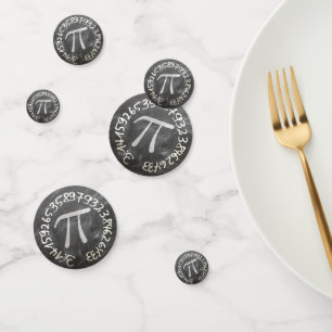 Confettis Pi Day PiDay Chalkboard Education