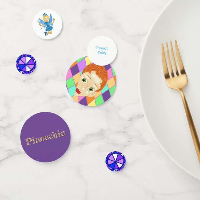 Confettis Pinocchio (Groupe)