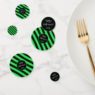 Confettis Plaques de papier Halloween Lines