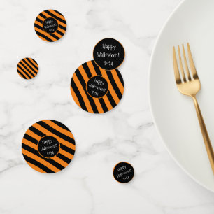 Confettis Plaques de papier Halloween Lines