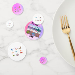 Confettis Plongez dans l'amour : Un événement à thème marin 