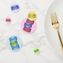 Rainbow Macaron Cookies Français Pâtisserie Alimen