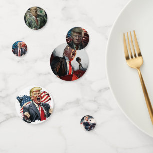 Confettis Rendre sa grandeur à l'Amérique - le président Tru