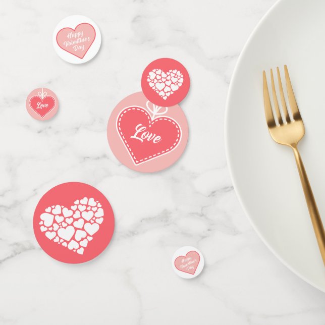 Confettis Saint Valentin Coeurs et amour Mix ID571 (Groupe)