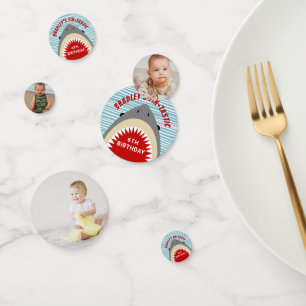 Confettis Shark Bite N'importe quel âge fête d'anniversaire 