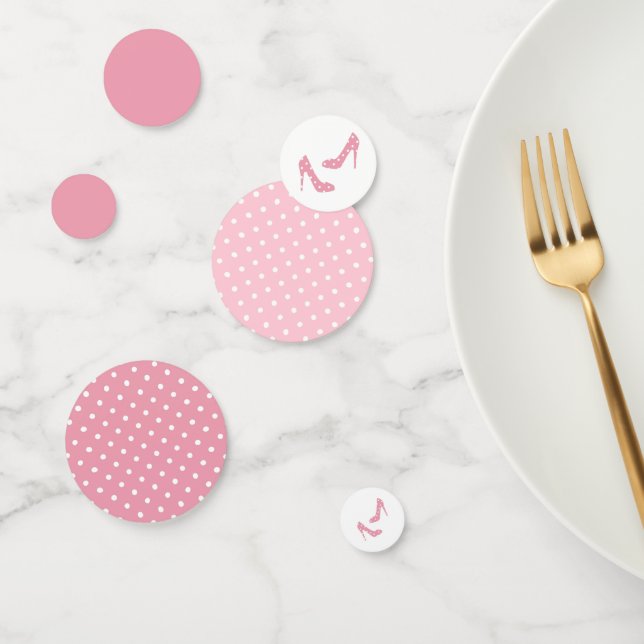 Confettis Si la chaussure est rose (Groupe)