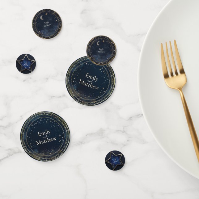 Confettis Starry Night Romance Mariage (Groupe)