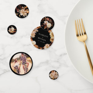 Confettis Table noire