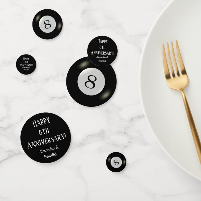 Confettis Tablefetti - Huit Balles (Groupe)