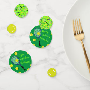 Confettis Tennis Sports Anniversaire