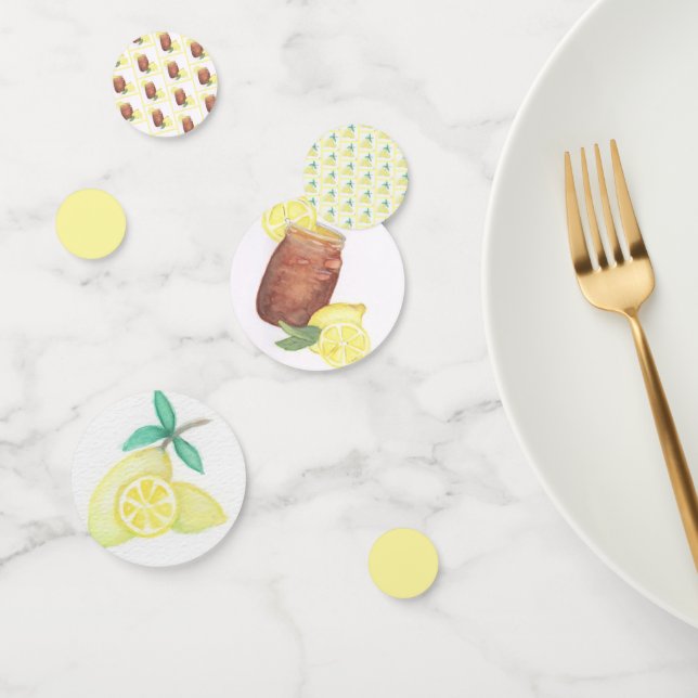 Confettis Thé doux aux citrons (Groupe)