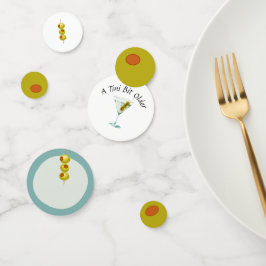 Confettis Tini Bit Older - Thème Olive & Drink