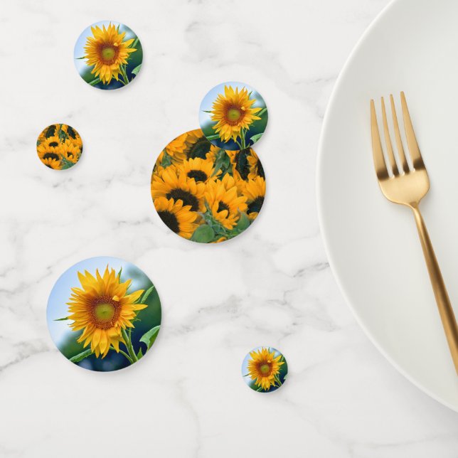 Confettis Tournesols (Groupe)