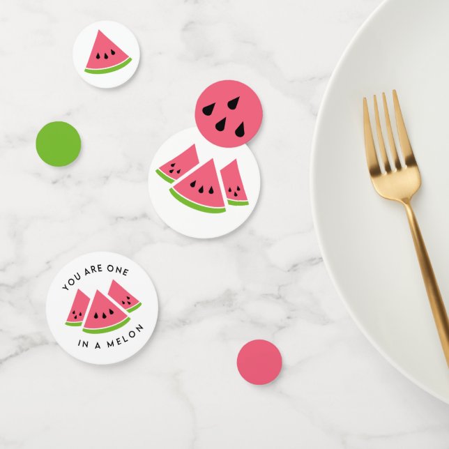 Confettis Un à Melon (Groupe)