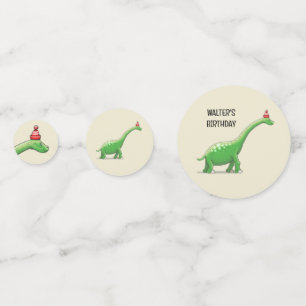 Confettis Walter le Dinosaure