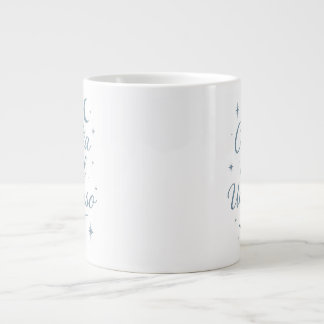 Confía en el Universo ✨ | Celestial Silver Design Jumbo-Tasse