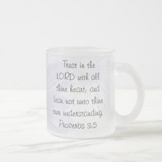 Confiance dans la tasse givrée par SEIGNEUR