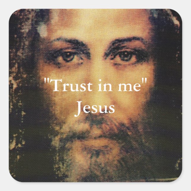 Confiance en moi - Image de Sticker de Jésus-Chris (Devant)