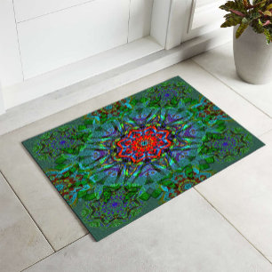 Confianza Textur Mandala Fußmatte